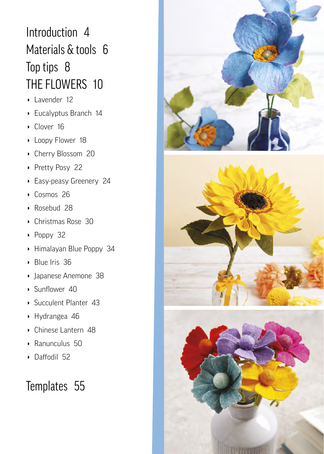 20 To Make Felt Flowers - Jo Lochhead