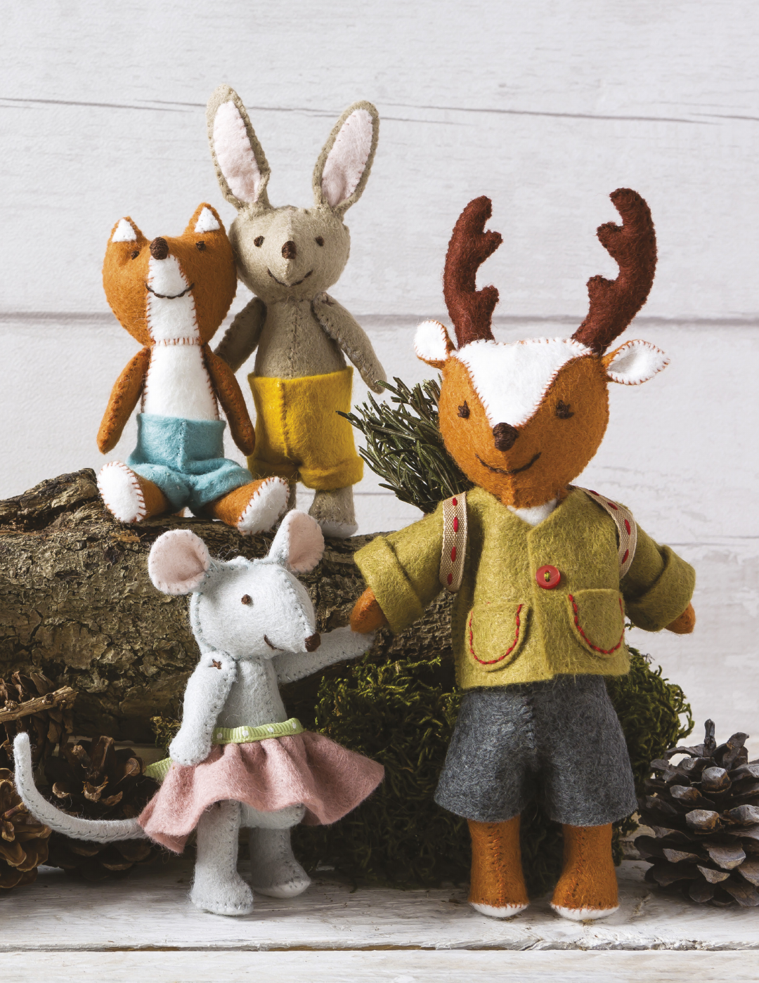 Felt Animal Families