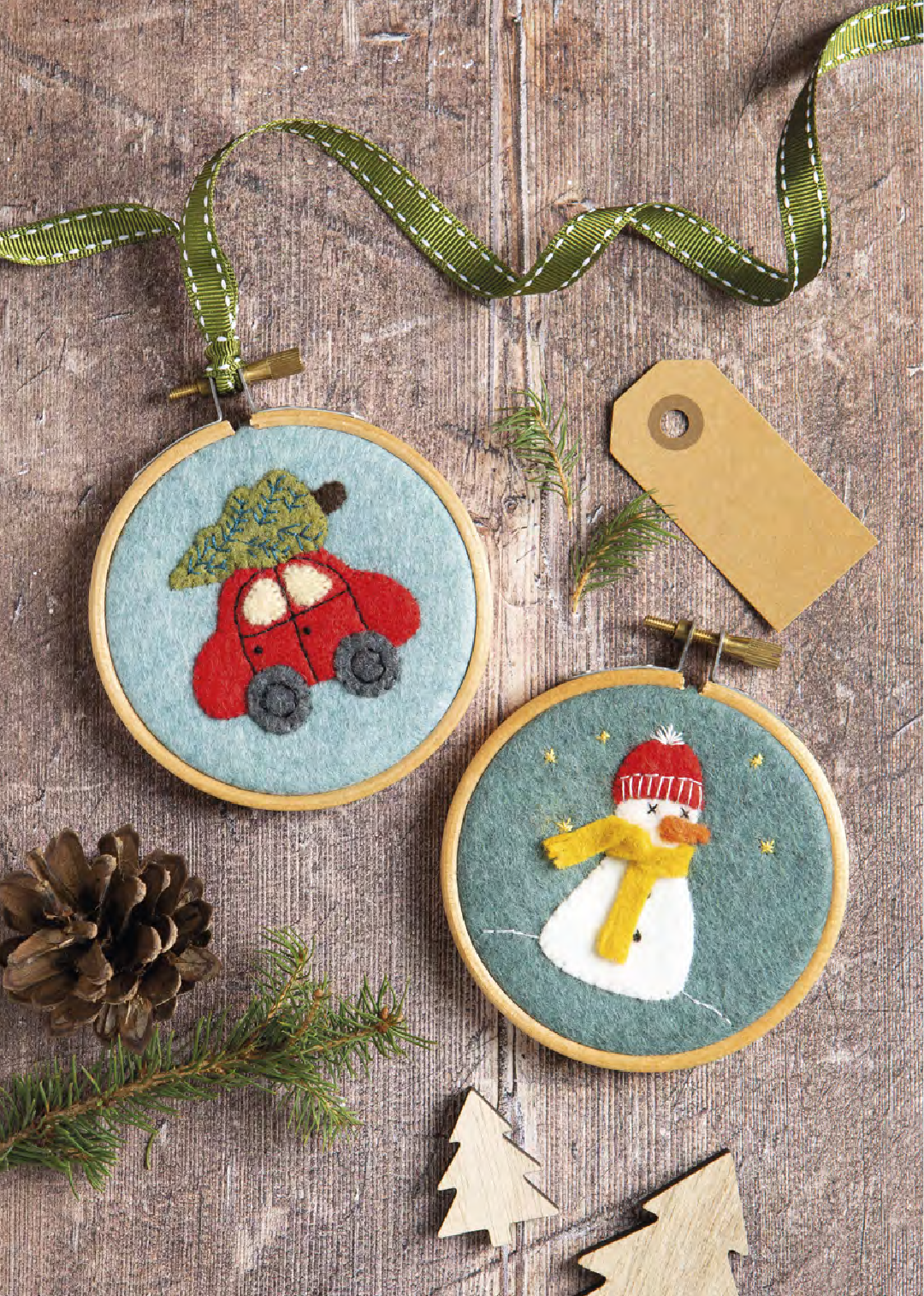 20 To Make Festive Felt Decorations