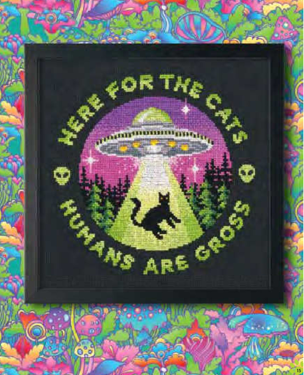 Cross Stitch with Cattitude