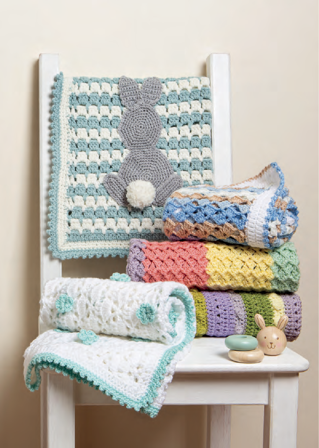 20 To Make Crochet baby blankets - Val Pierce