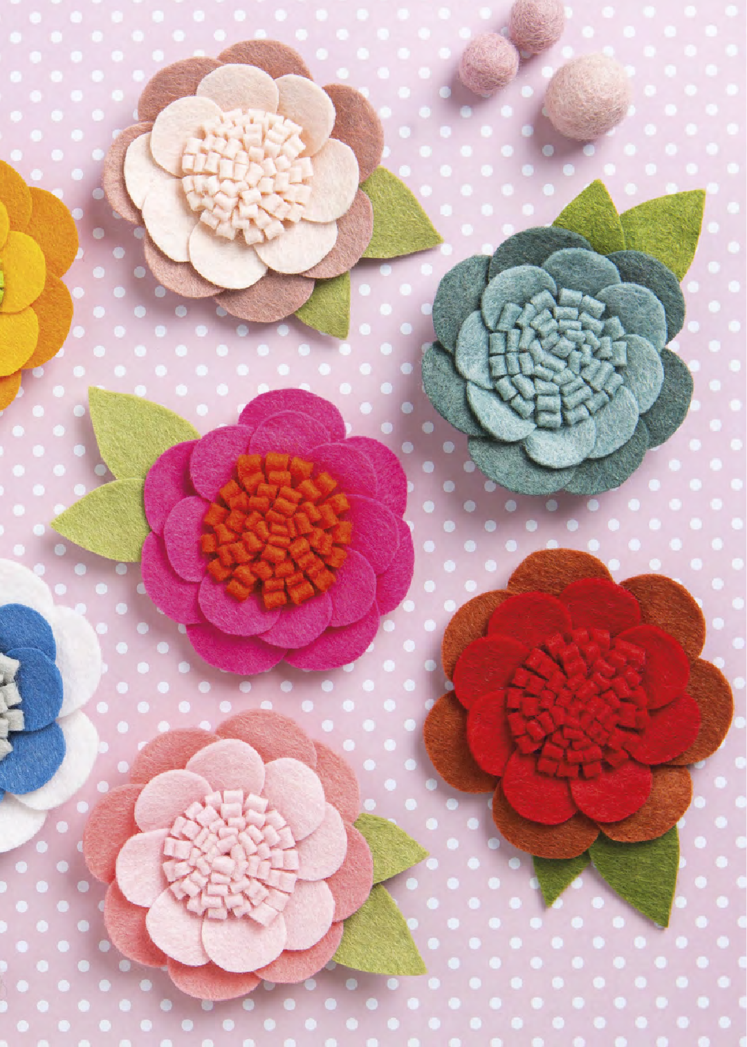 20 To Make Felt Flowers - Jo Lochhead