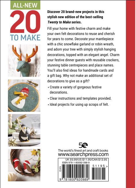20 To Make Festive Felt Decorations