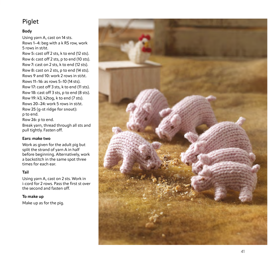 Knit A Mini Farmyard