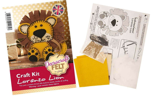 Lorenzo Lion Felt Kit