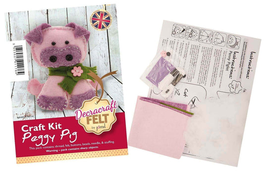 Peggy Pig Felt Kit