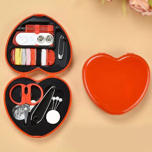 Sewing Kit Heart Shaped