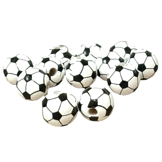 Wooden Beads Football