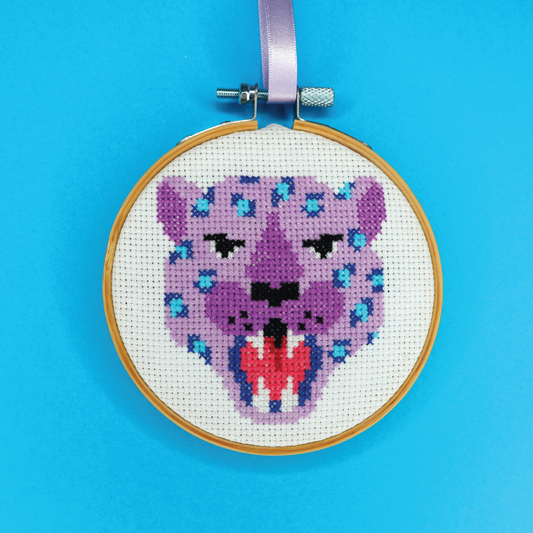Leopard Cross Stitch Kit