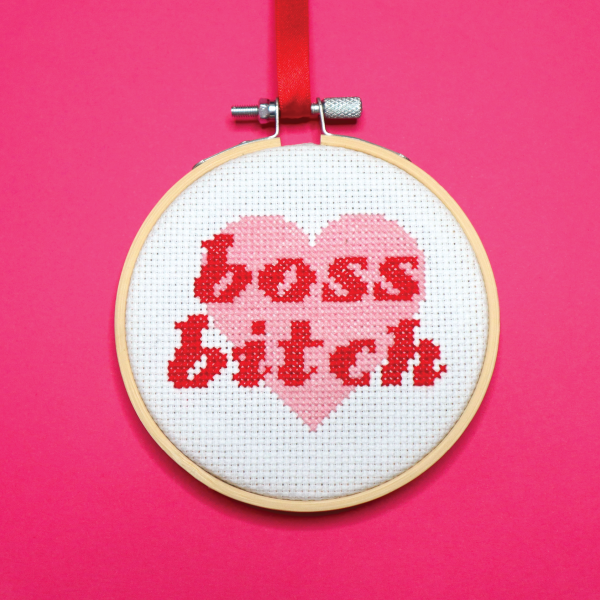 Boss Bitch Cross Stitch Kit