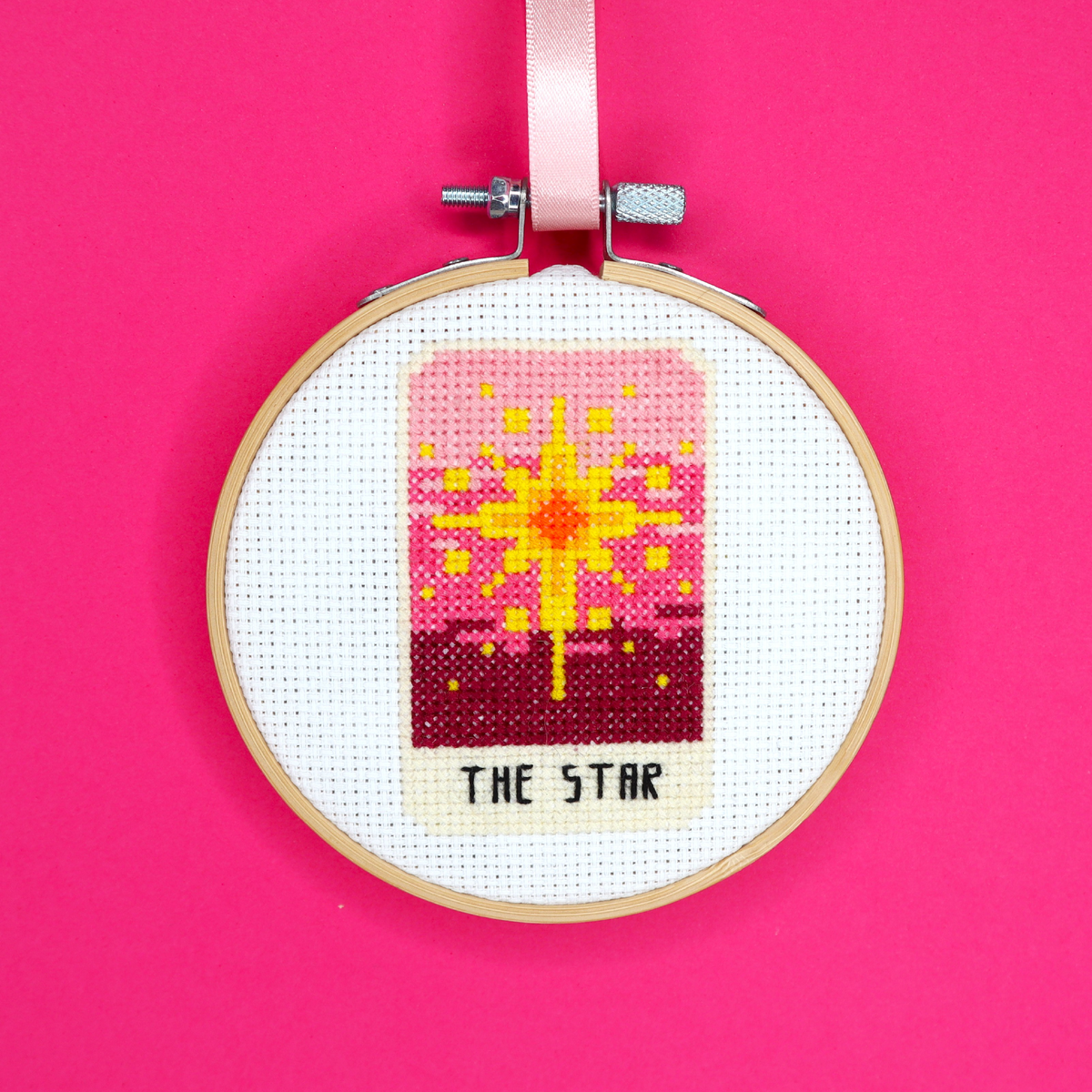 The Star Tarot Card Cross Stitch Kit