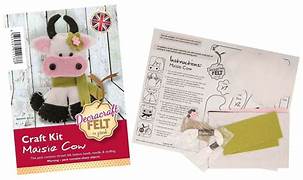 Masie Cow Felt Kit