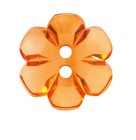 Buttons Orange Flower