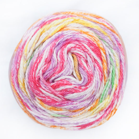 Cotton Waves Double Knitting James C Brett -  WV12 Rainbow