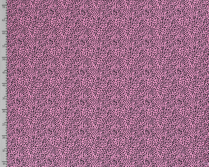 SALE Cotton Jersey Cheetah Spot - Pink