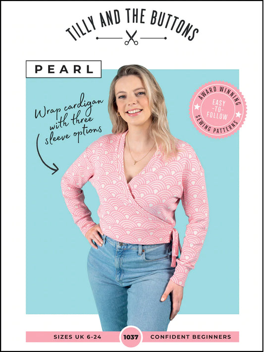 Ladies Wrap Cardigan Pattern - Pearl From Tilly And The Buttons