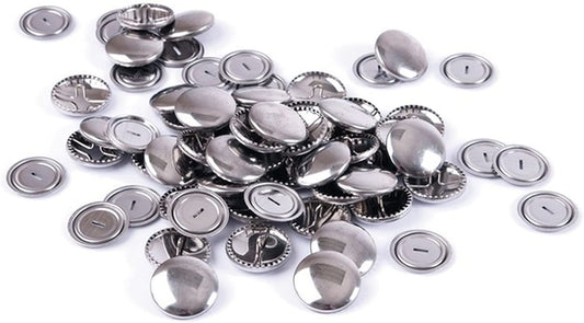 Self Cover Buttons 29mm Metal