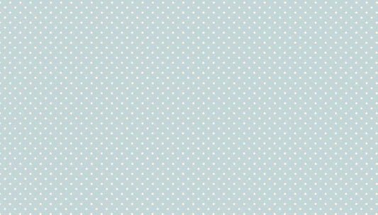 100% Cotton Spot - White Spot on Baby Blue By Makower