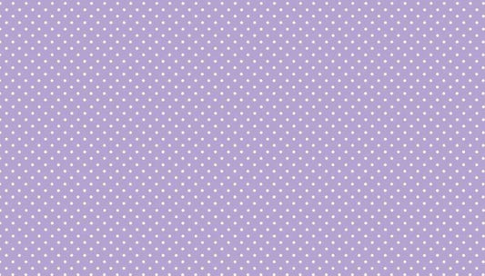 100% Cotton Spot - Lilac By Makower