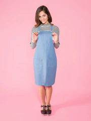Ladies Pinafore Dress Pattern - Cleo From Tilly And The Buttons