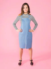 Ladies Pinafore Dress Pattern - Cleo From Tilly And The Buttons