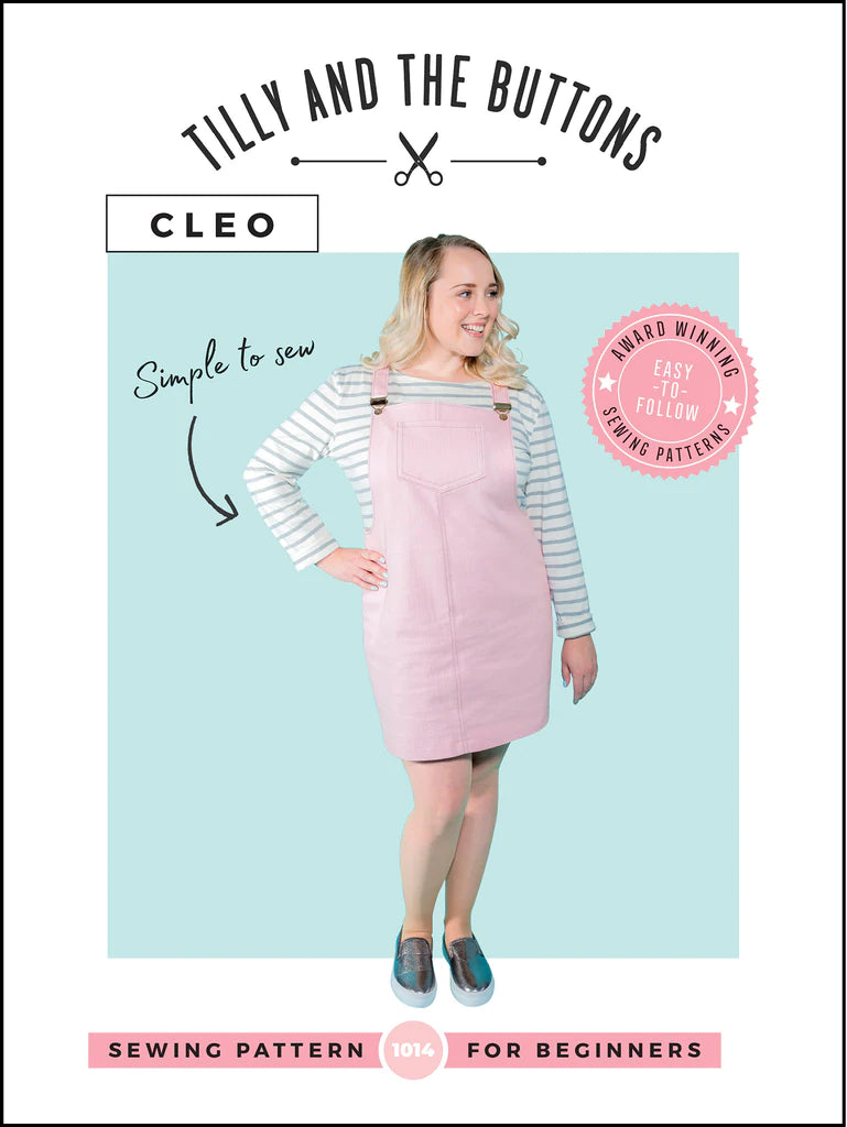 Ladies Pinafore Dress Pattern - Cleo From Tilly And The Buttons