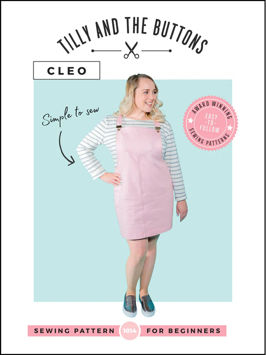 Ladies Pinafore Dress Pattern - Cleo From Tilly And The Buttons