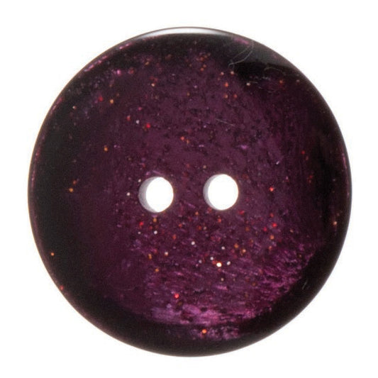 Glitter Buttons Burgundy 26mm