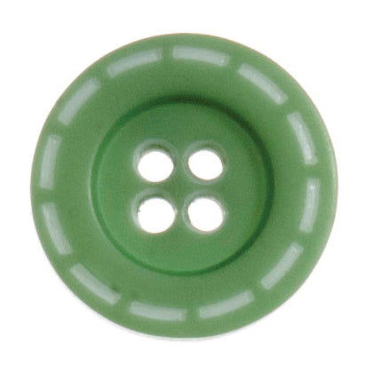 Stitched Edge Button 18mm