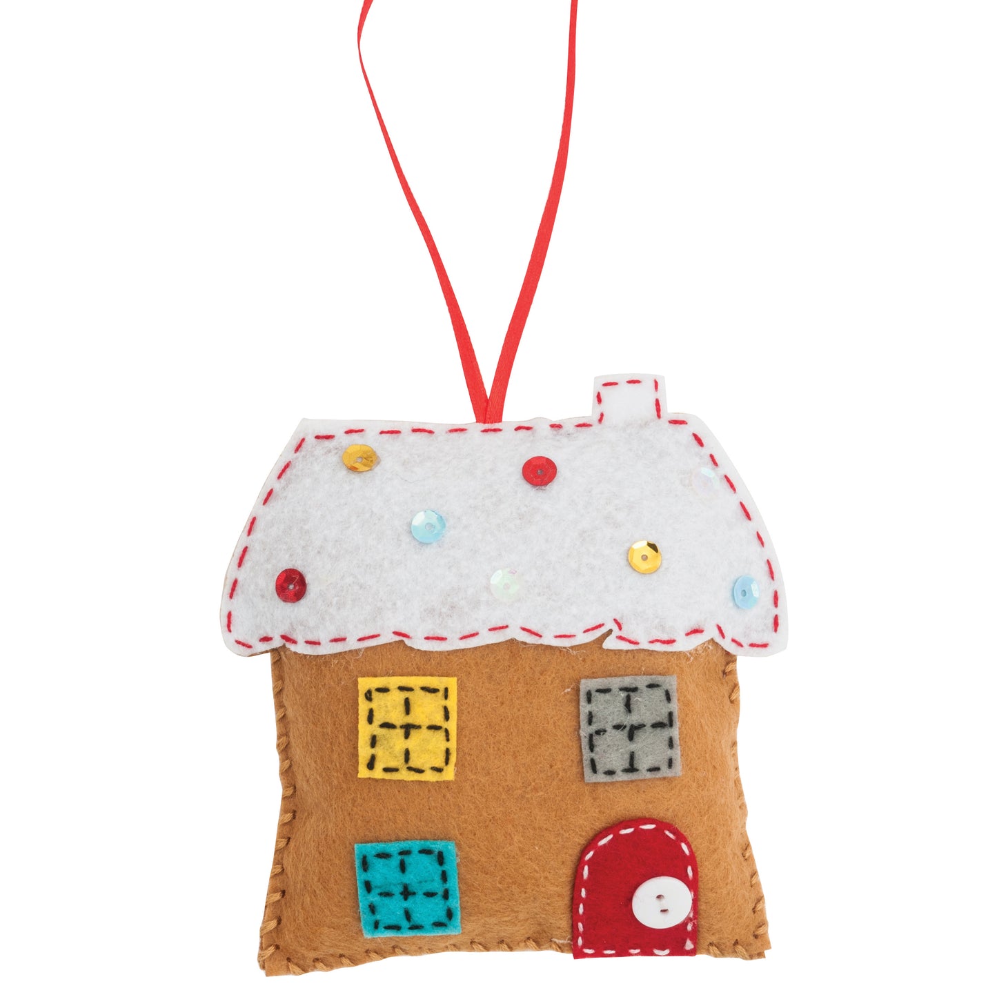 Felt Decoration Kit - Gingerbread House