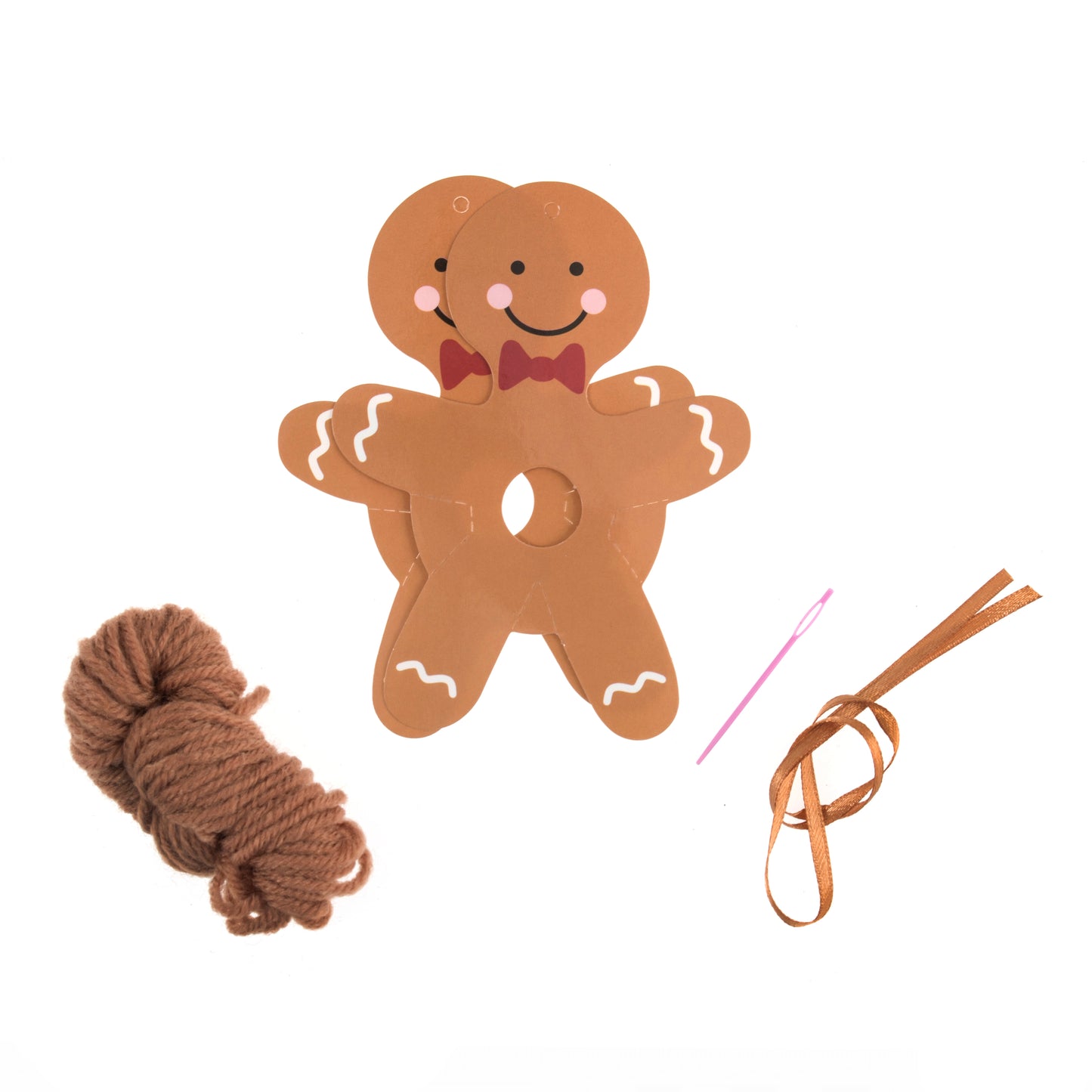 PomPom Kit - Gingerbread