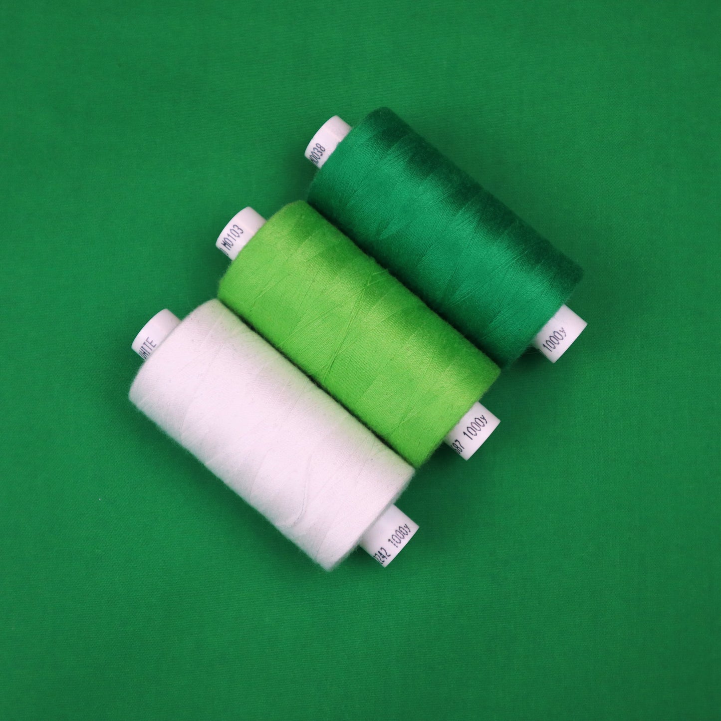 100% Cotton Poplin in Plain Forest Green