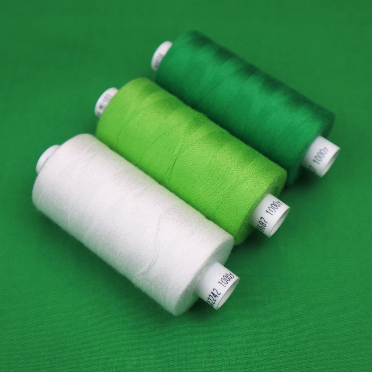 100% Cotton Poplin in Plain Forest Green