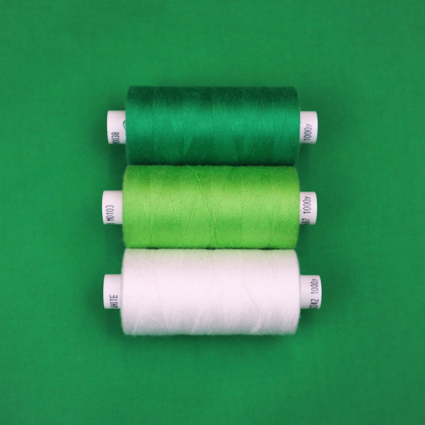 100% Cotton Poplin in Plain Forest Green