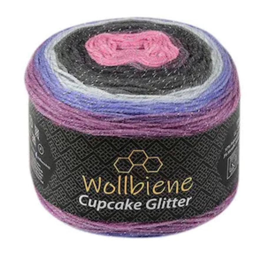 Wollbiene Cupcake Glitter Double Knitting 2170