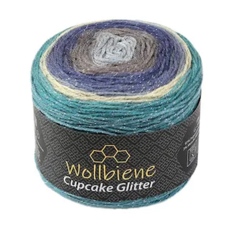 Wollbiene Cupcake Glitter Double Knitting 2140