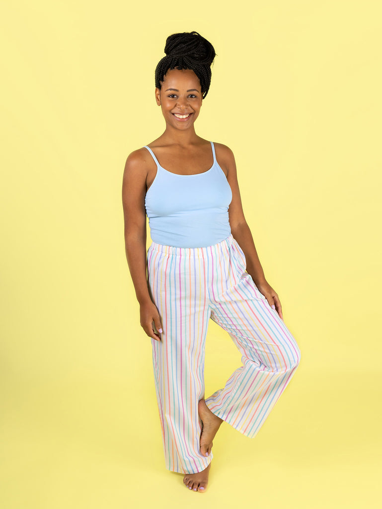 Cora Check Pyjama Trousers, Nightwear & Loungewear | FatFace.com
