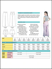 Ladies Trouser Pattern - Jessa From Tilly And The Buttons