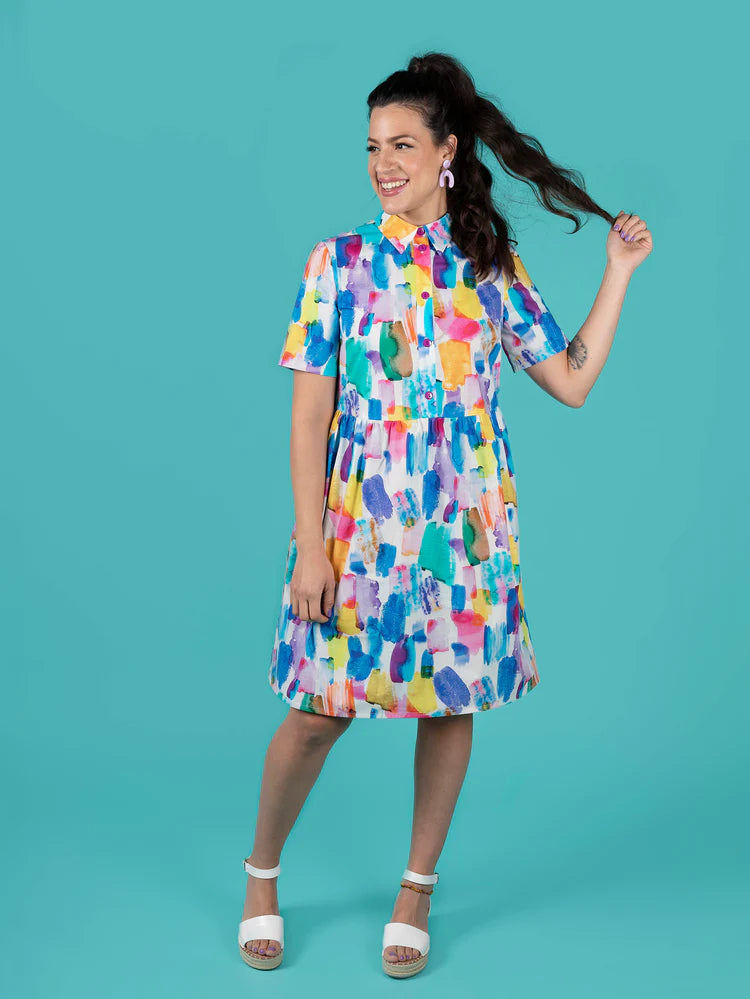 Ladies Dress Pattern - Lyra From Tilly And The Buttons