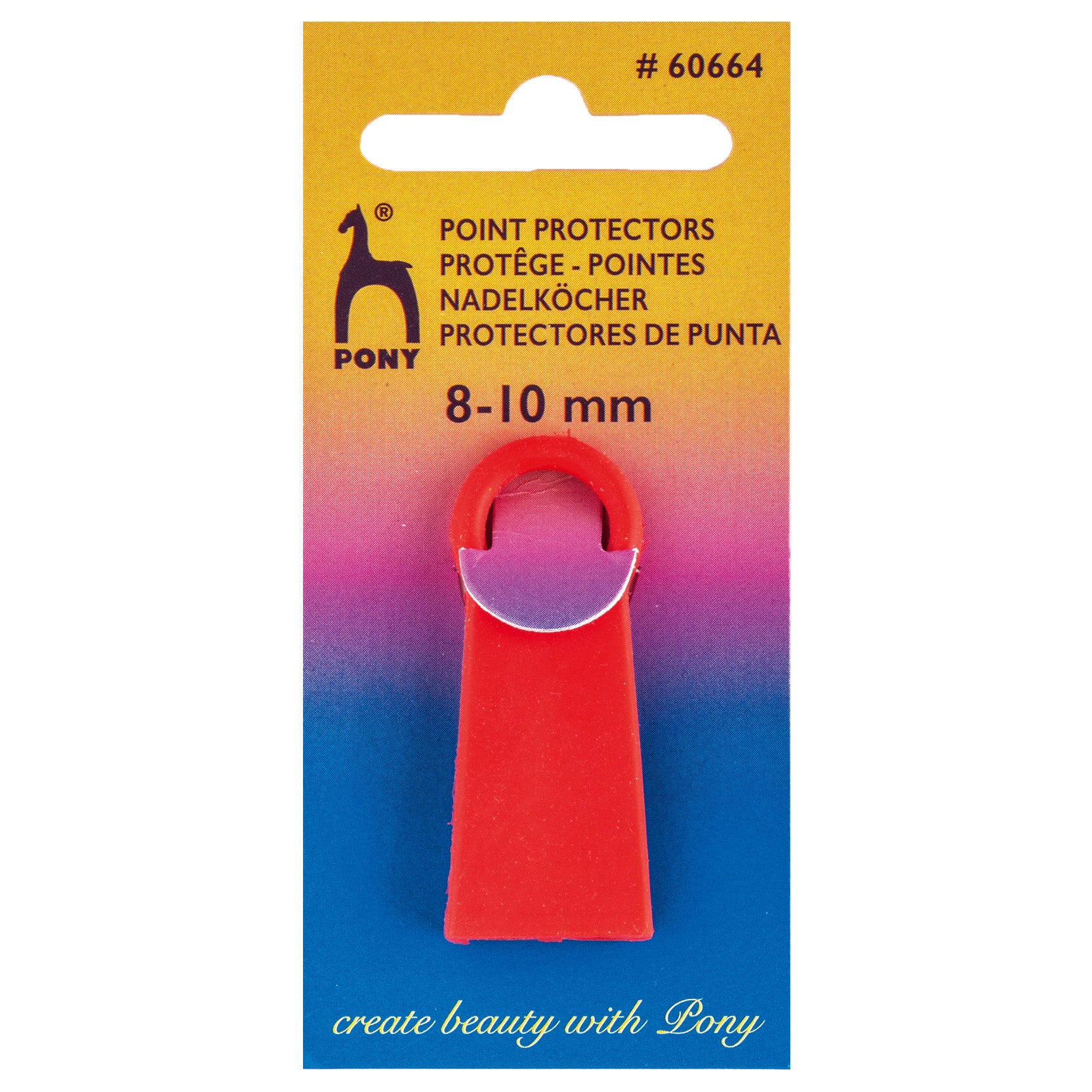 Knitting Needle Point Protectors 8-10mm