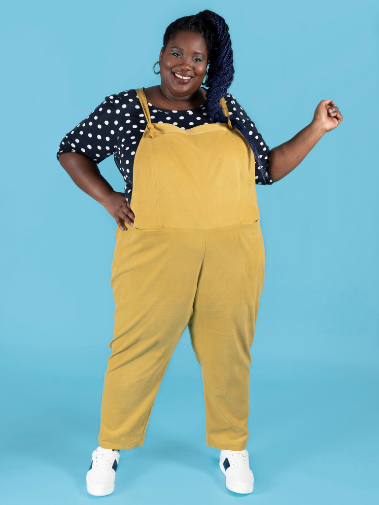 Ladies Dungarees Pattern Erin From Tilly And The Buttons TheHandmadeElephant