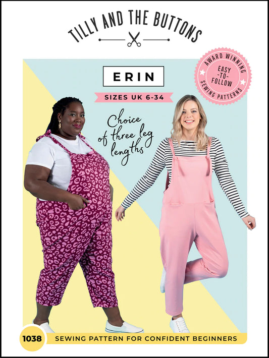 Ladies Dungarees Pattern - Erin From Tilly And The Buttons