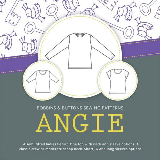Adult Top Pattern - Angie From Bobbins and Buttons
