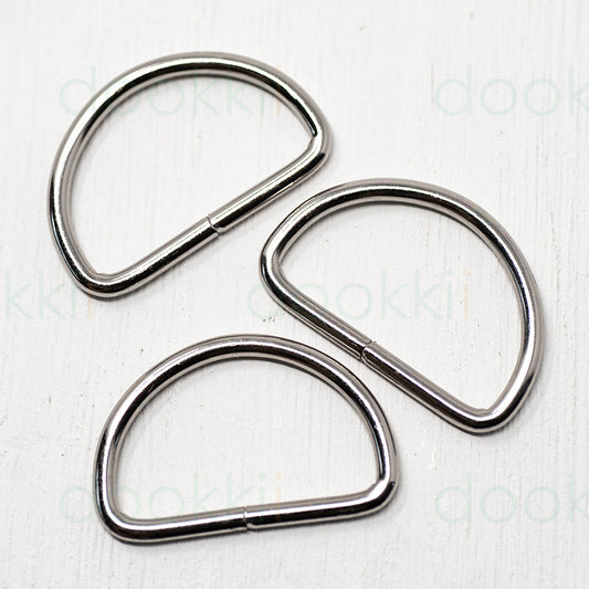 32mm D-ring  Silver