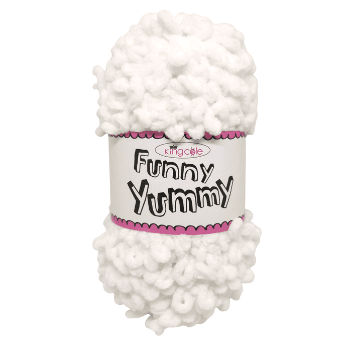 King Cole Funny Yummy  4140-White