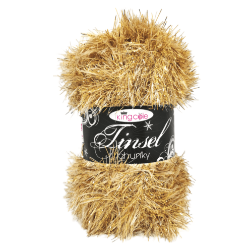 King Cole Tinsel Chunky - Gold
