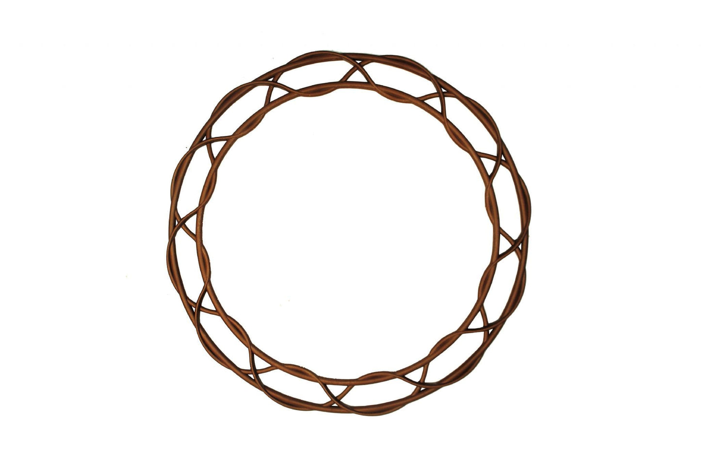 Round wreath base - Brown - 30cm